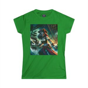 Undead Pirate Lass #ML-D-UP002 Women's Softstyle Tee