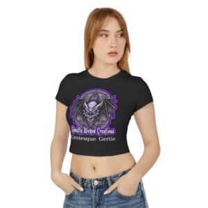 Personalized Ghastly Wicked Studio Logo Women's Baby Tee With Your Name