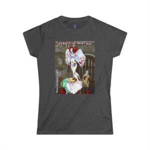 Scarlet Undead Angel Zombie Cupid - Classic Art w/Text Re-Issue Women's Softstyle Tee