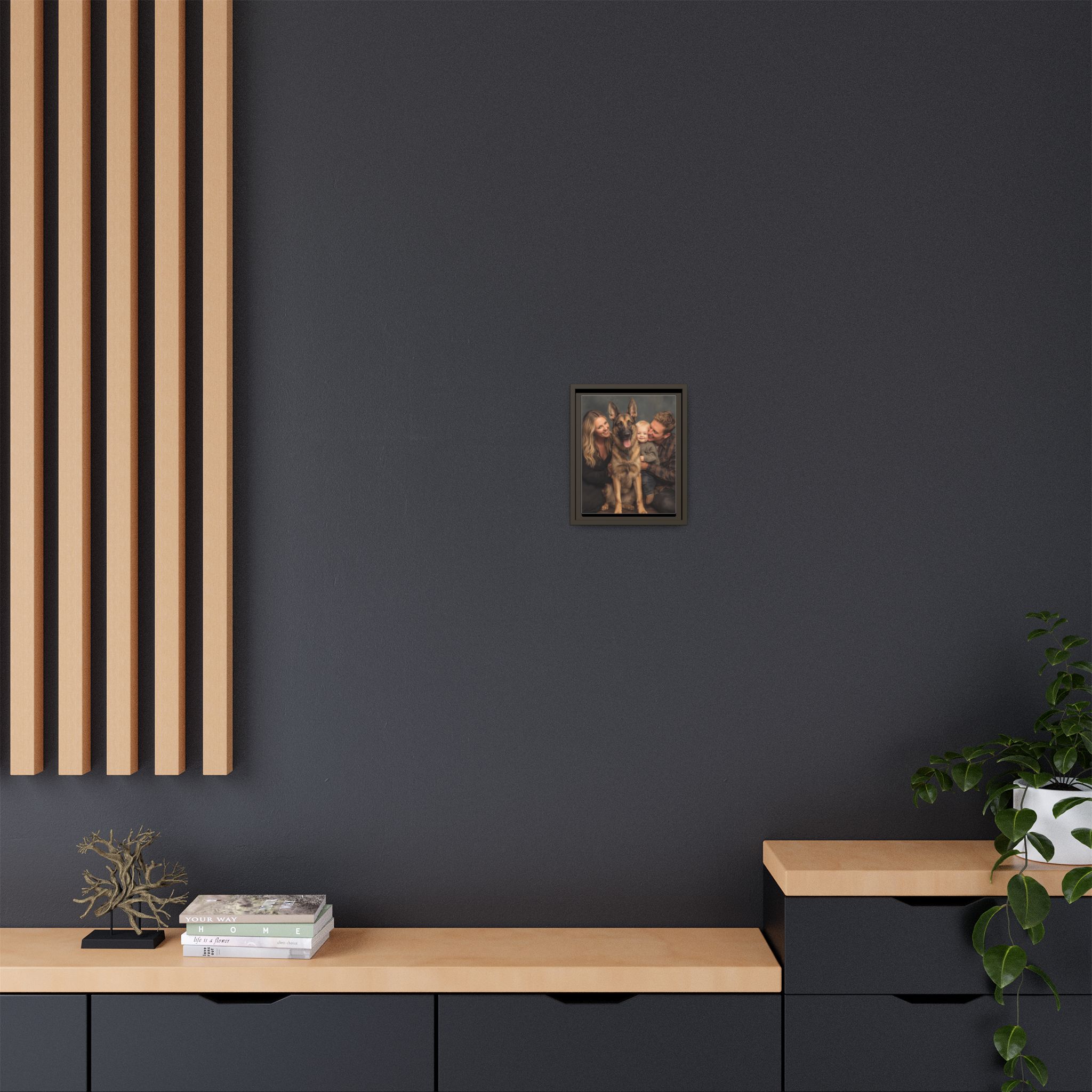 Personalized Framed Family Canvas Wall Art Vertical Multiple Sizes Available - Image 140