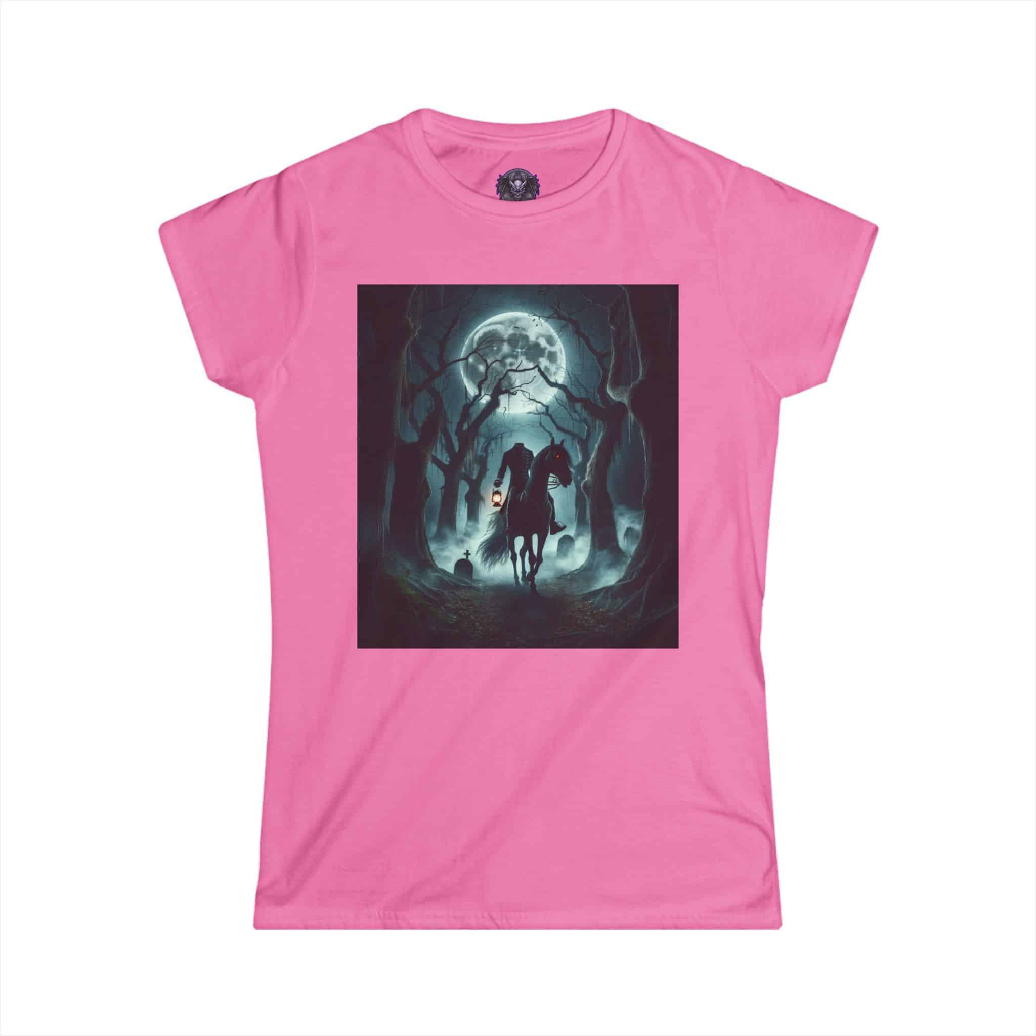Headless Horseman Of Sleepy Hollow #DZ-HH-002 Women's Softstyle Tee - Image 40