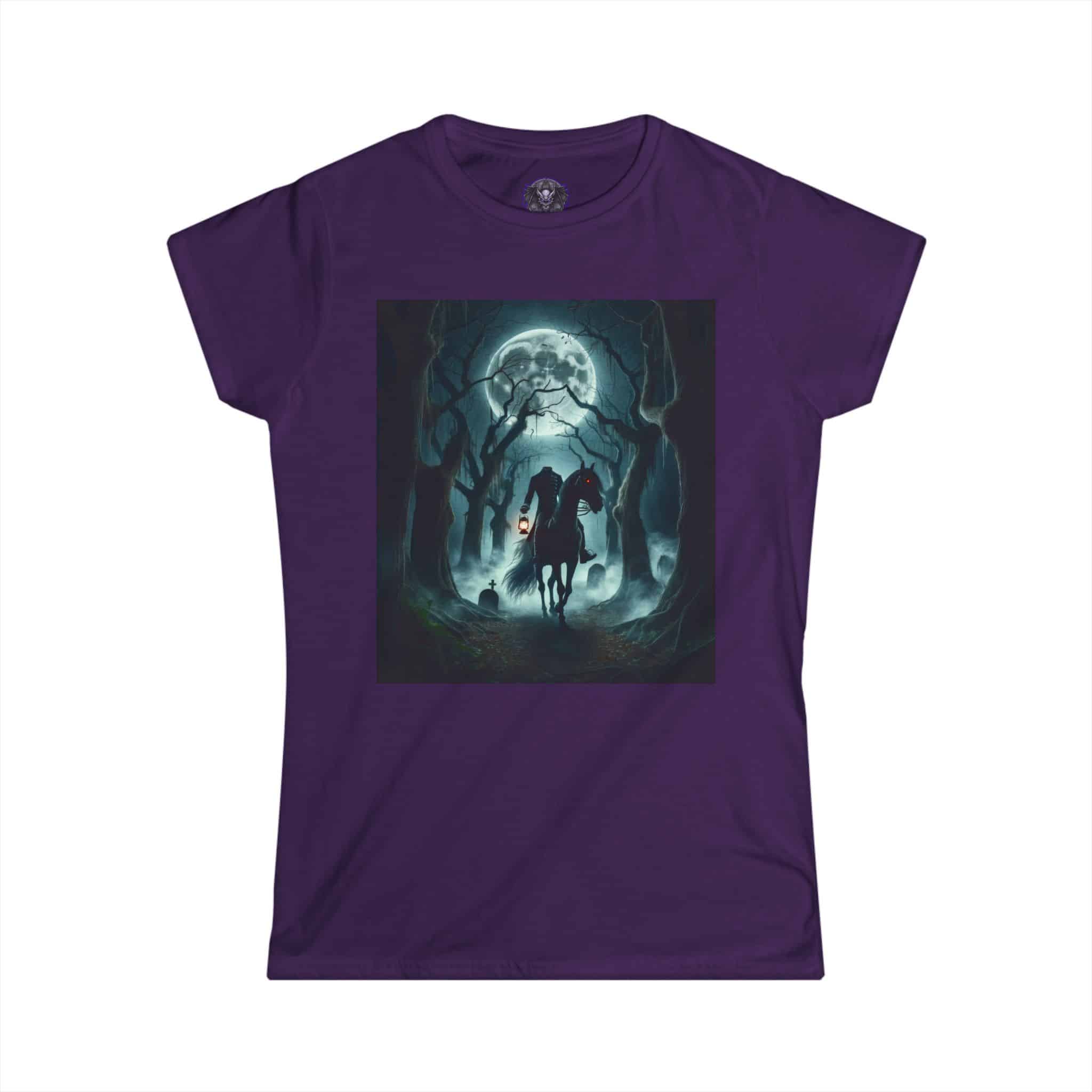 Headless Horseman Of Sleepy Hollow #DZ-HH-002 Women's Softstyle Tee - Image 37