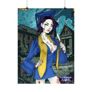Tiffany Undead Angel Graduate - Classic Art Matte Vertical Posters