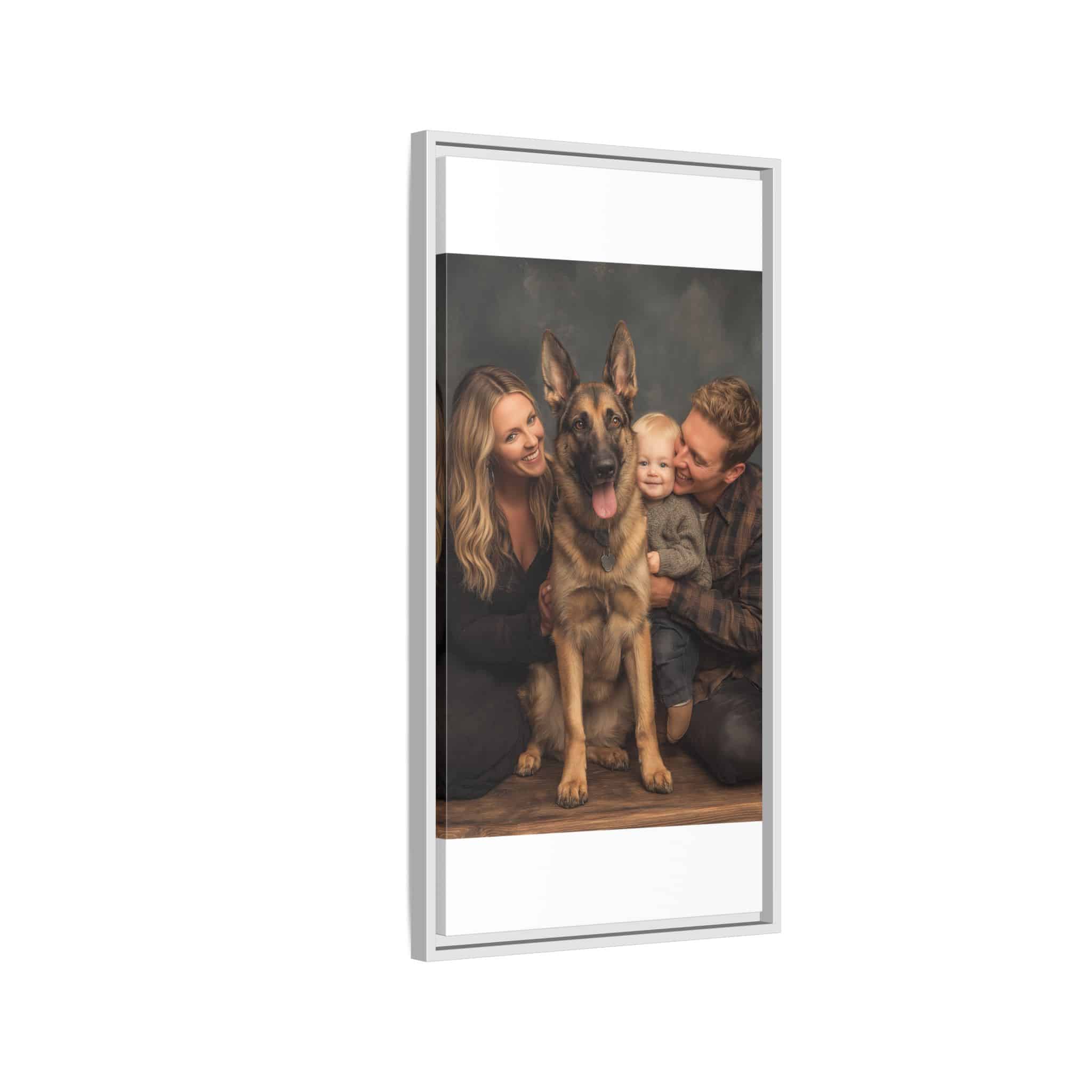 Personalized Framed Family Canvas Wall Art Vertical Multiple Sizes Available - Image 226