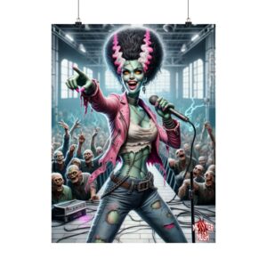 Monster Mosh 2024 Tour Lily Singer MM-D006 Matte Vertical Posters