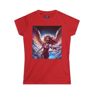 Scarlet Undead Angels Zombie Cupid #DSZ-004L Women's Softstyle Tee