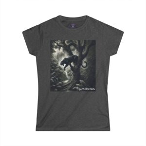 Black Panther WD-D003 By Wyldesigns Women's Softstyle Tee