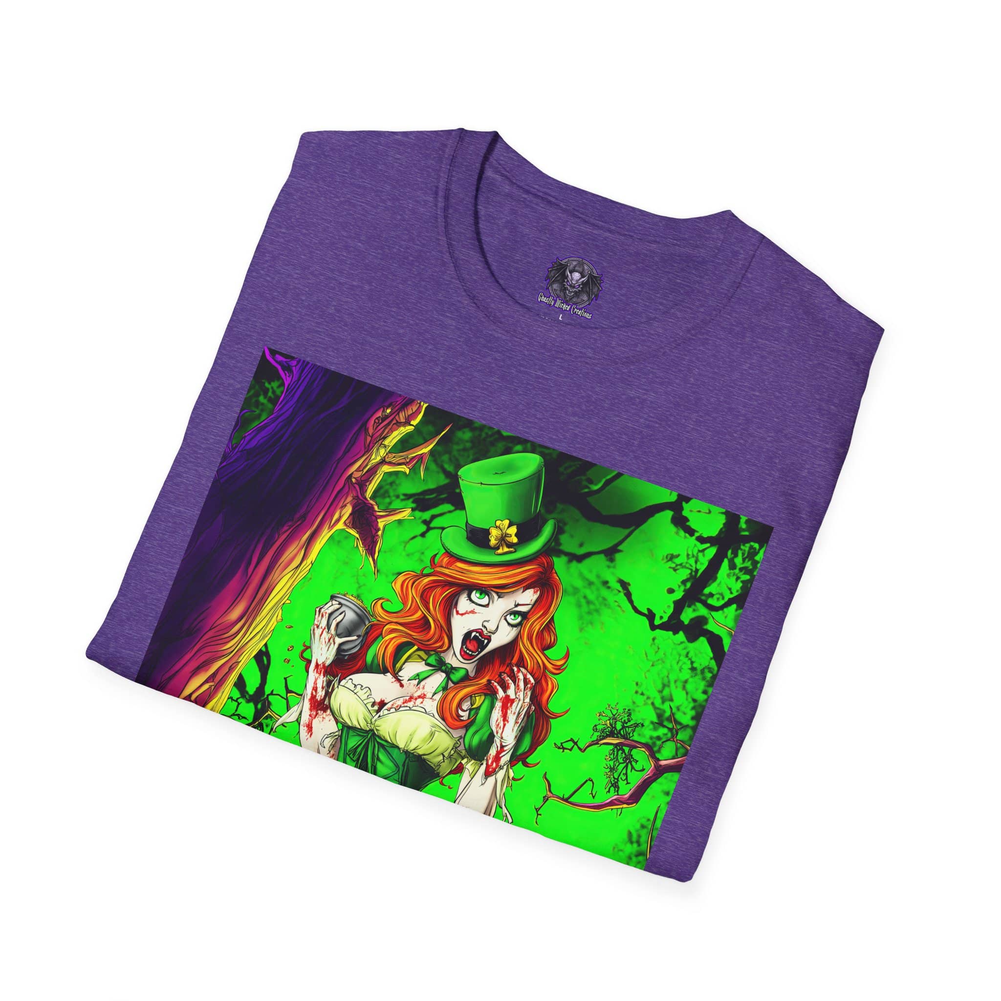 Undead Angels Leprechaun Queen Fiona Classic Reborn Style II Unisex T-Shirt - Image 20