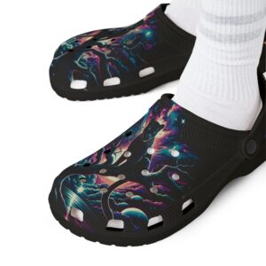 Cosmic Black Panther WD-D009 By Wyldesigns Design - Clog Shoes