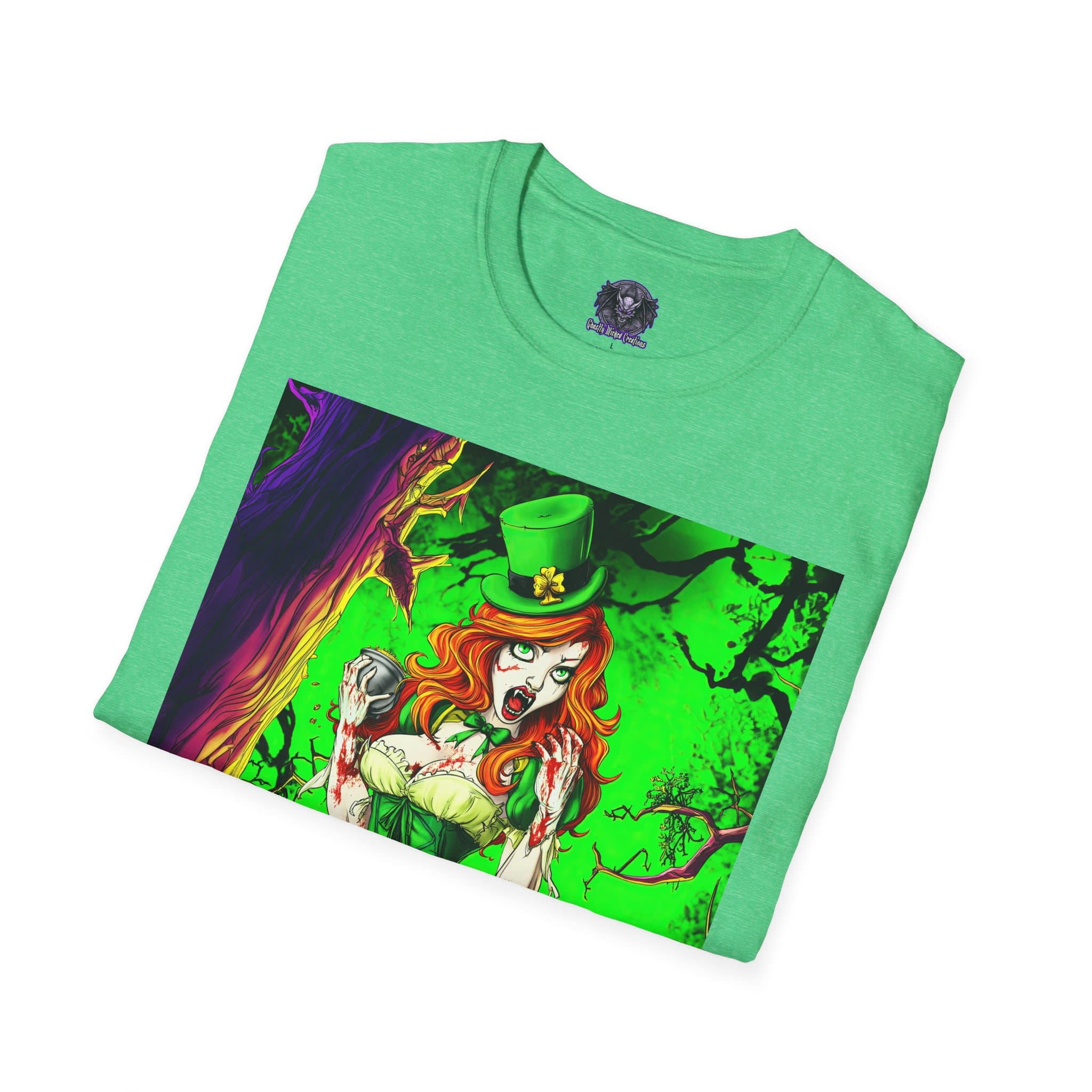 Undead Angels Leprechaun Queen Fiona Classic Reborn Style II Unisex T-Shirt - Image 68