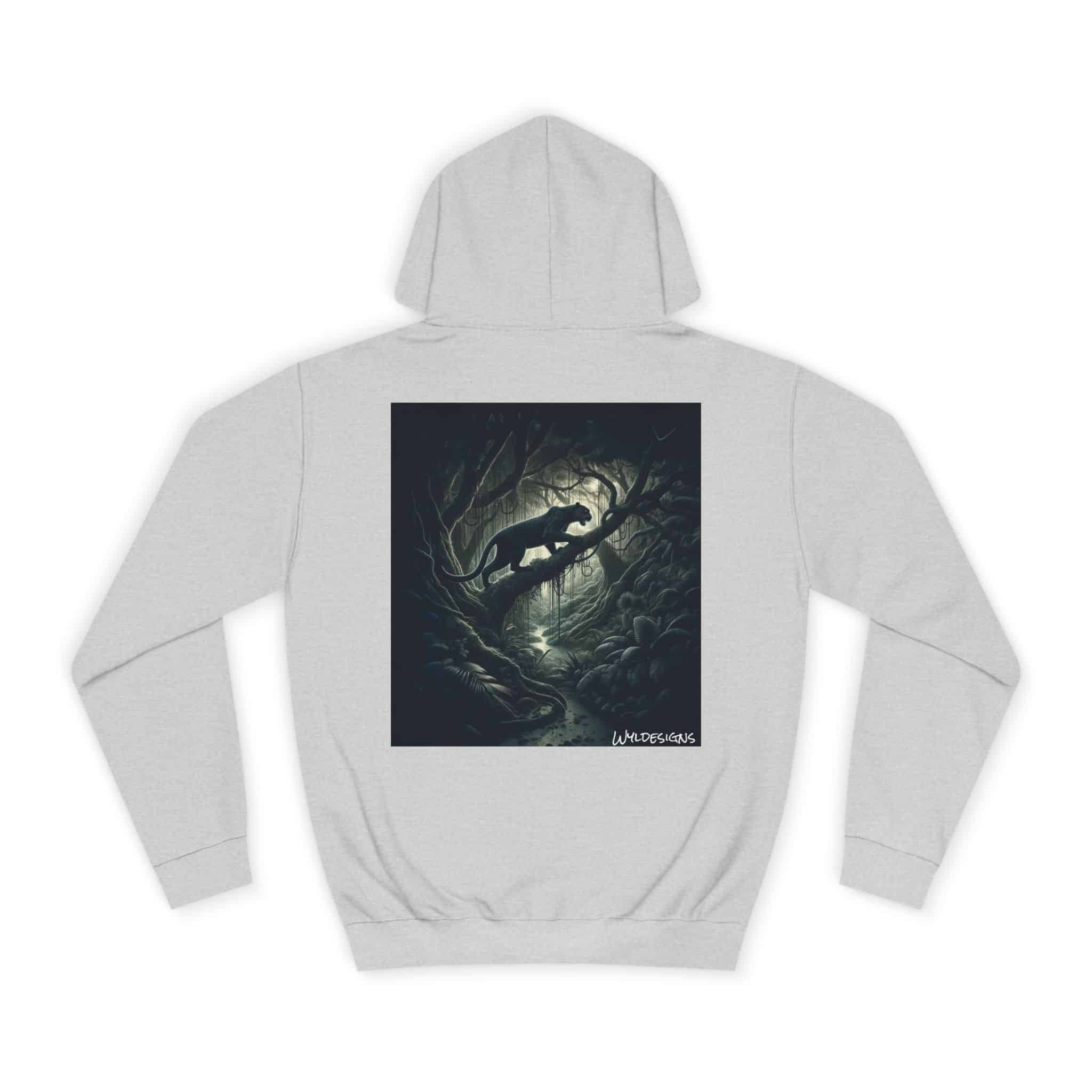 Black Panther WD-D002 By Wyldesigns Unisex College Hoodie - Image 34