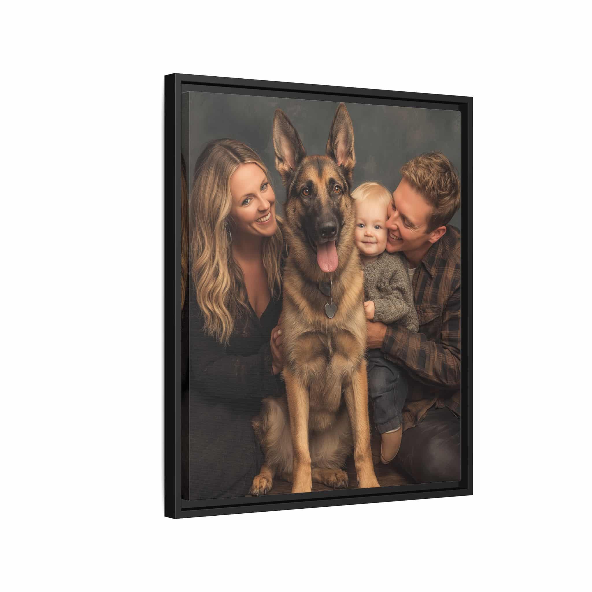 Personalized Framed Family Canvas Wall Art Vertical Multiple Sizes Available - Image 170