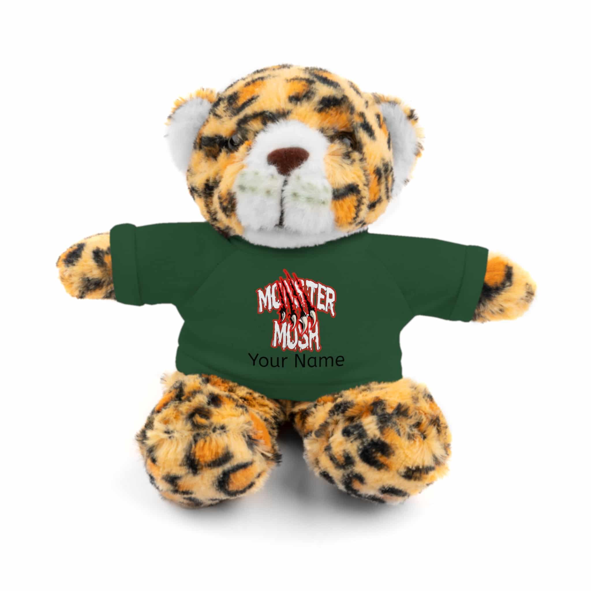 Personalized 8 Inch Stuffed Animals Wearing Monster Mosh Tee Assortment - Image 16