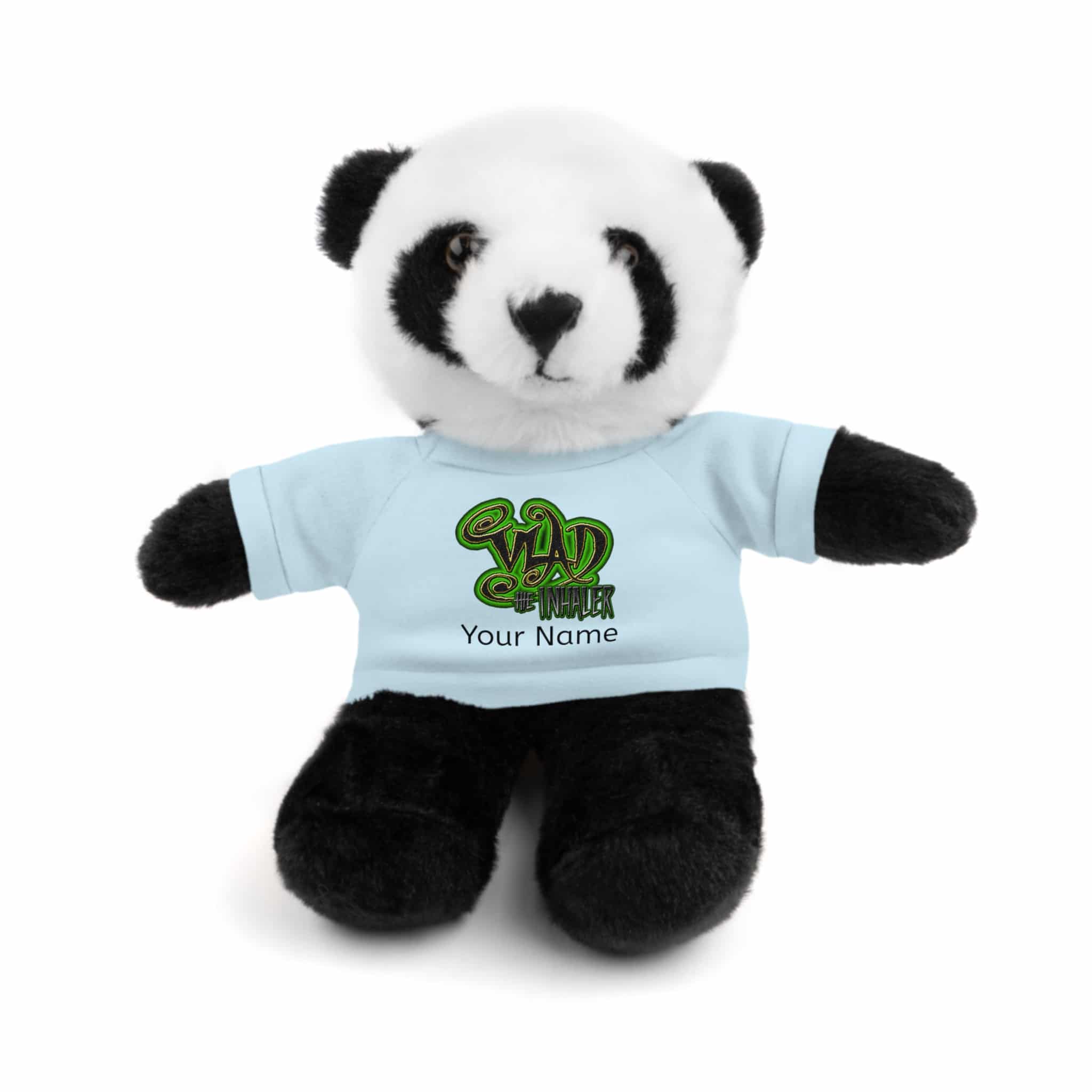Personalized 8 Inch Stuffed Animals Wearing Vlad The Inhaler Band Tee Assortment - Image 67