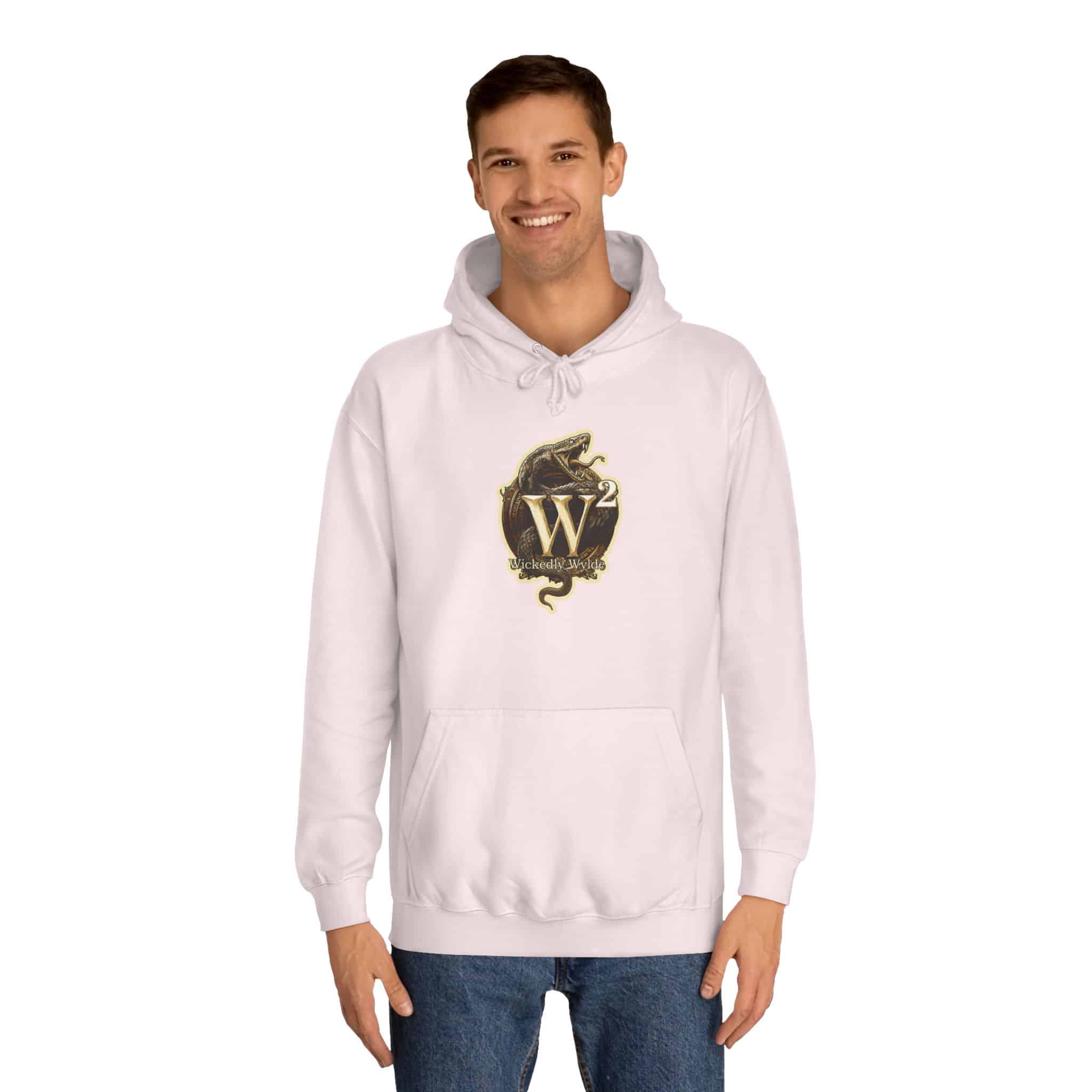 Cosmic Dolphins WD-D008 By Wyldesigns Unisex College Hoodie - Image 59