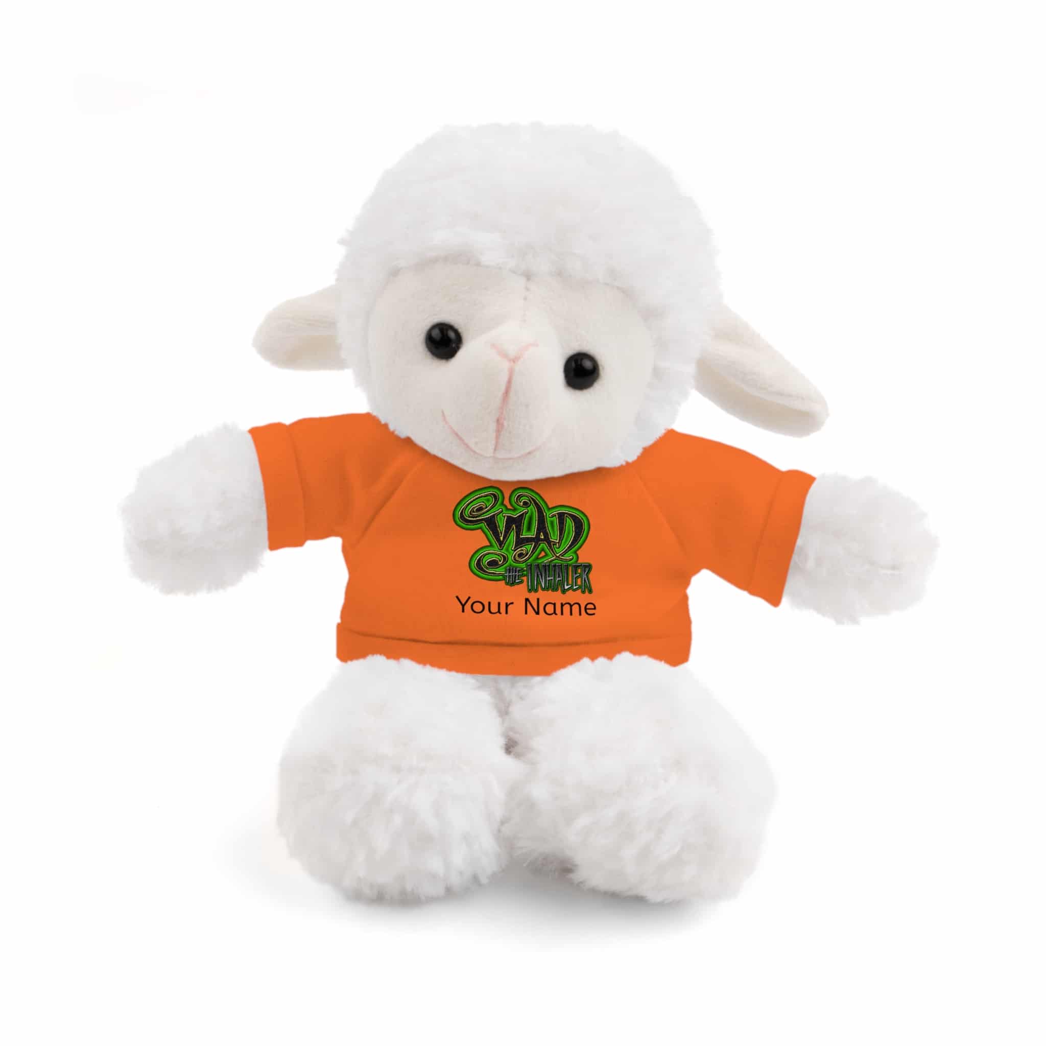 Personalized 8 Inch Stuffed Animals Wearing Vlad The Inhaler Band Tee Assortment - Image 94