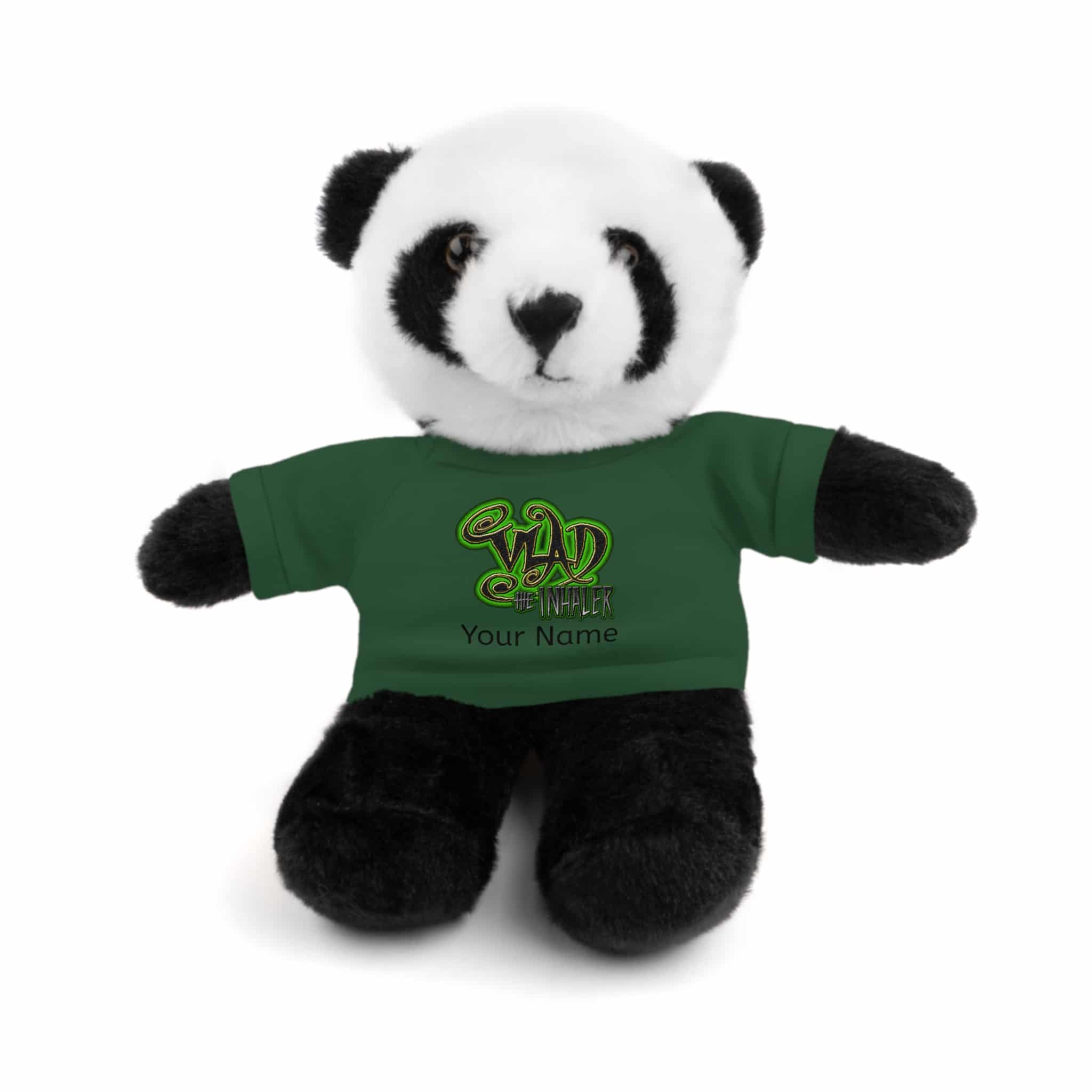Personalized 8 Inch Stuffed Animals Wearing Vlad The Inhaler Band Tee Assortment - Image 25