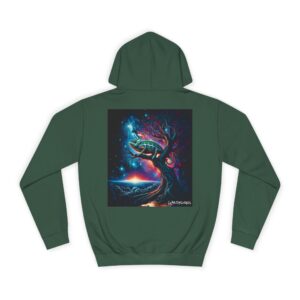 Cosmic Chameleon WD-D004 By Wyldesigns Unisex College Hoodie