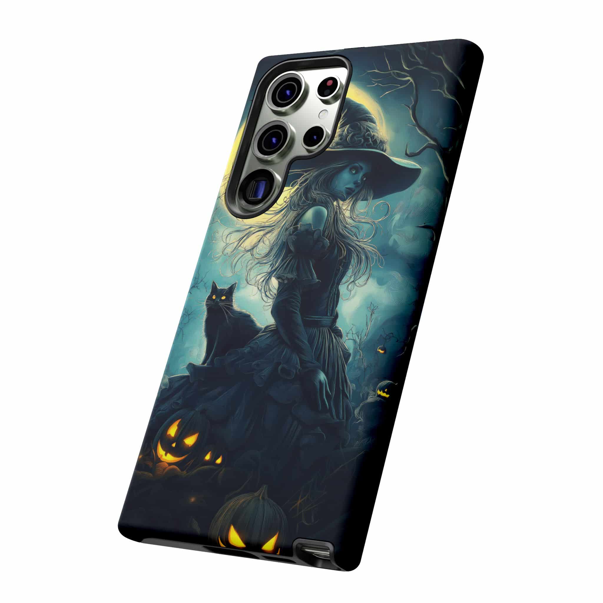 Witch With Black Cat By Moonlight #MJ-W001 Samsung S21, S22, S23, S24 Plus & Ultra Tough Cases - Image 34