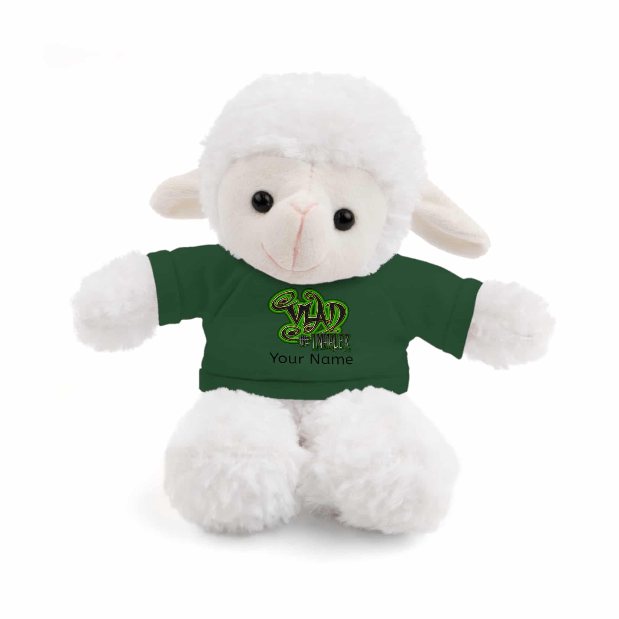 Personalized 8 Inch Stuffed Animals Wearing Vlad The Inhaler Band Tee Assortment - Image 28