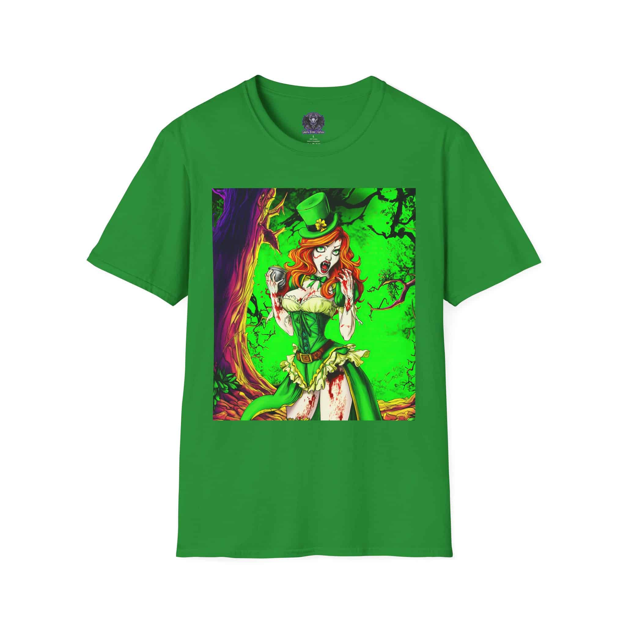 Undead Angels Leprechaun Queen Fiona Classic Reborn Style II Unisex T-Shirt - Image 5