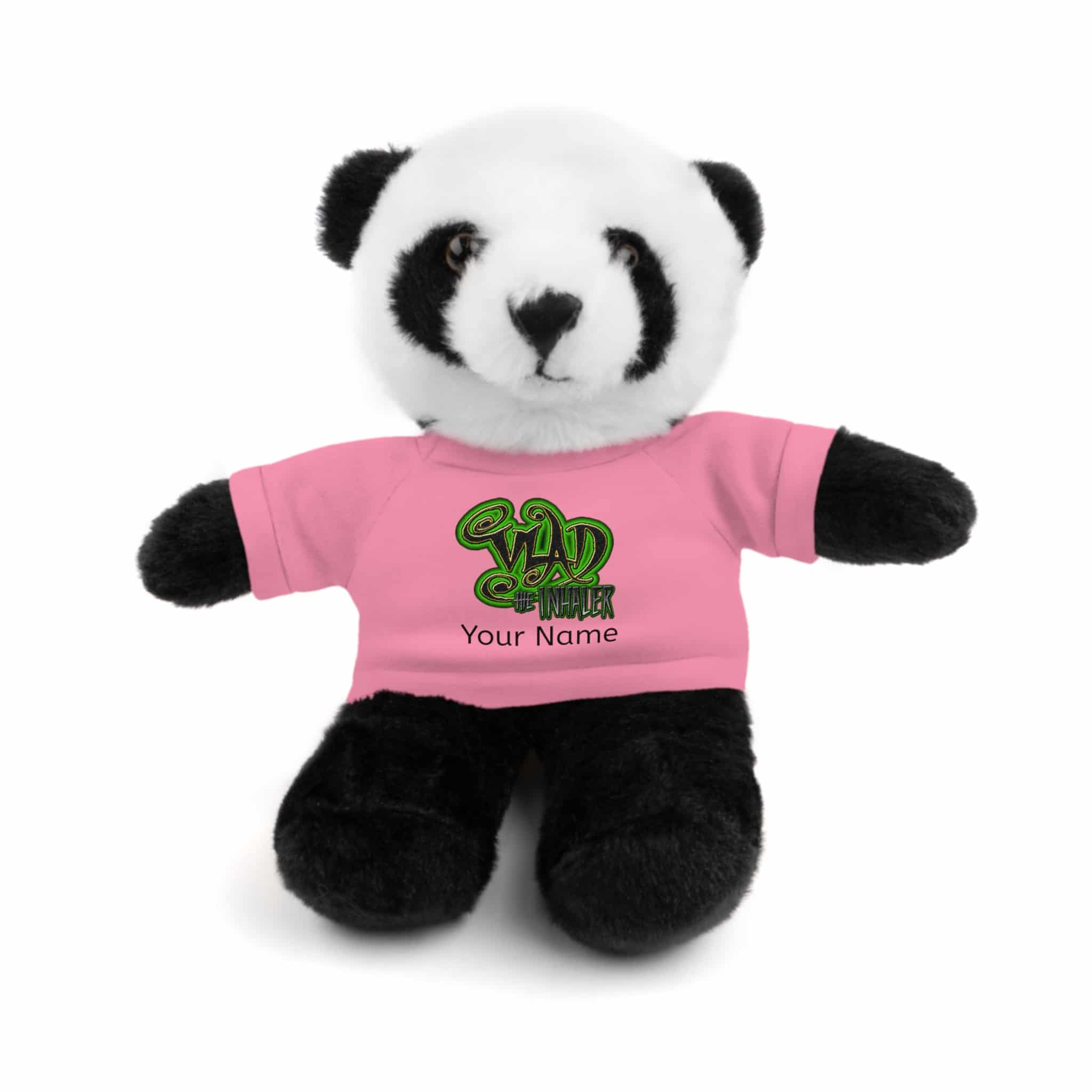 Personalized 8 Inch Stuffed Animals Wearing Vlad The Inhaler Band Tee Assortment - Image 103