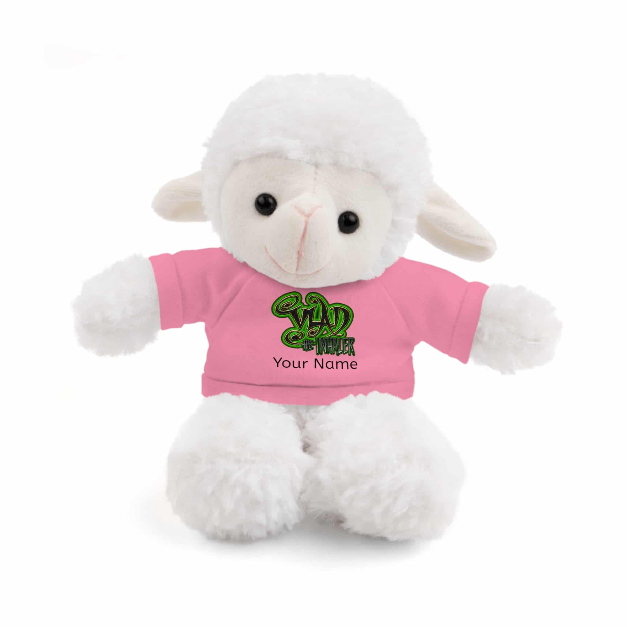 Personalized 8 Inch Stuffed Animals Wearing Vlad The Inhaler Band Tee Assortment - Image 106