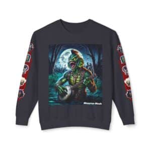 Monster Mosh 2024 Tour Gill On Banjo MM-D005 Deluxe Unisex Lightweight Crewneck Sweatshirt