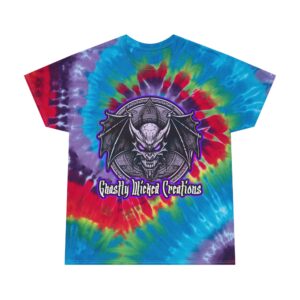 Ghastly Wicked Creations Logo Tie-Dye Tee, Spiral