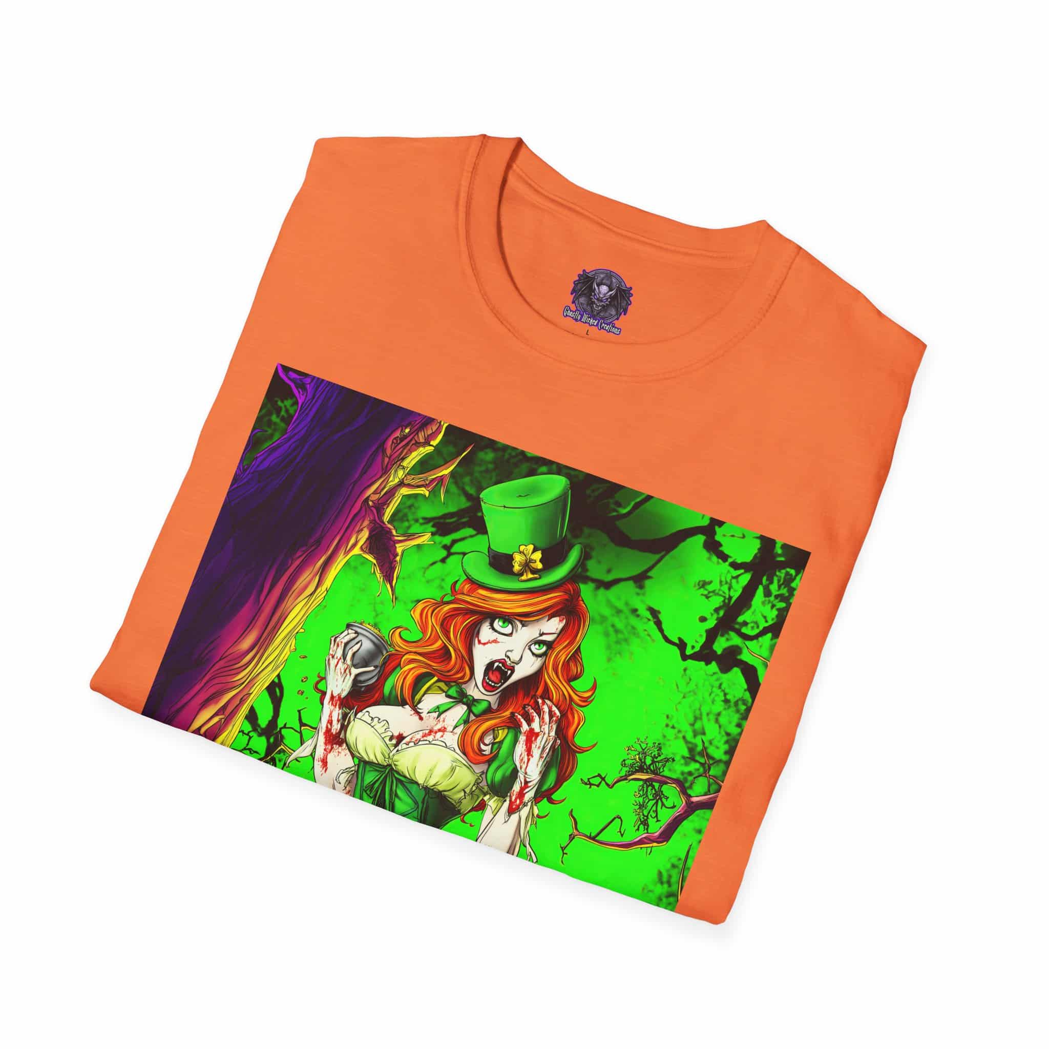 Undead Angels Leprechaun Queen Fiona Classic Reborn Style II Unisex T-Shirt - Image 28