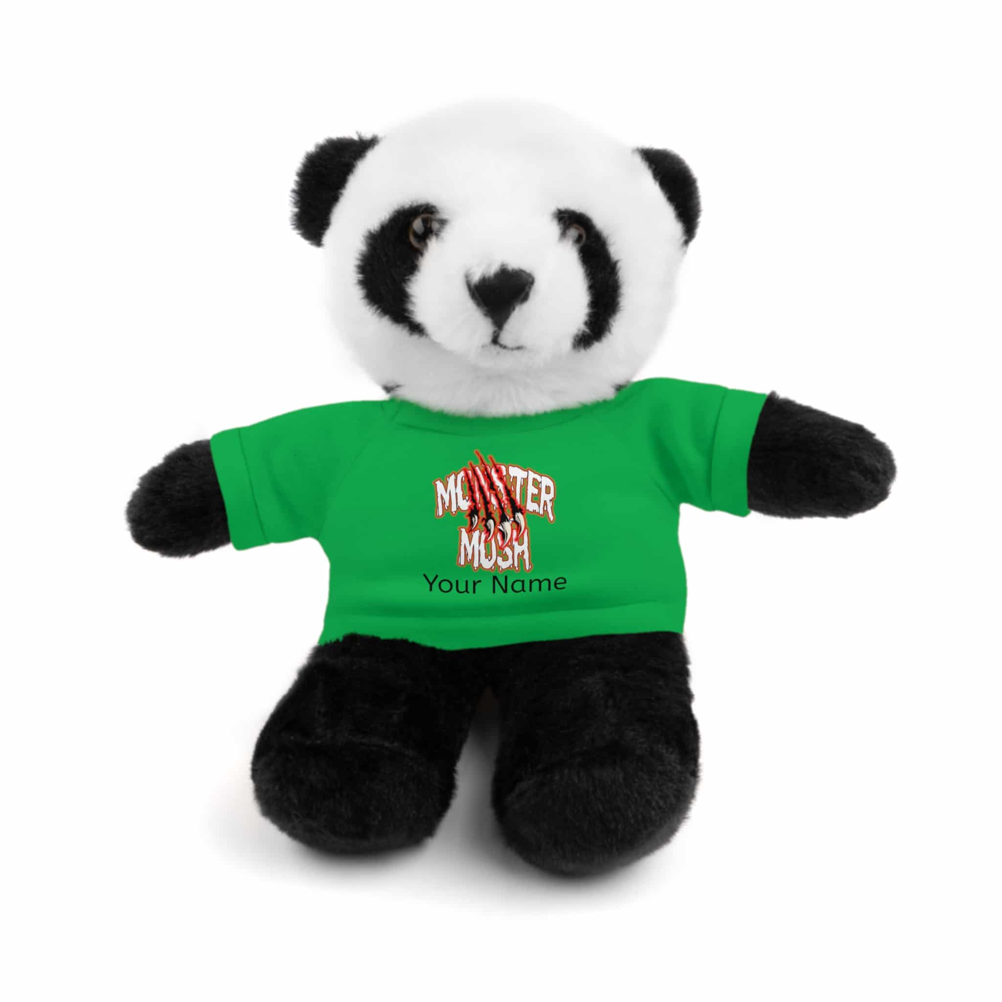 Personalized 8 Inch Stuffed Animals Wearing Monster Mosh Tee Assortment - Image 37
