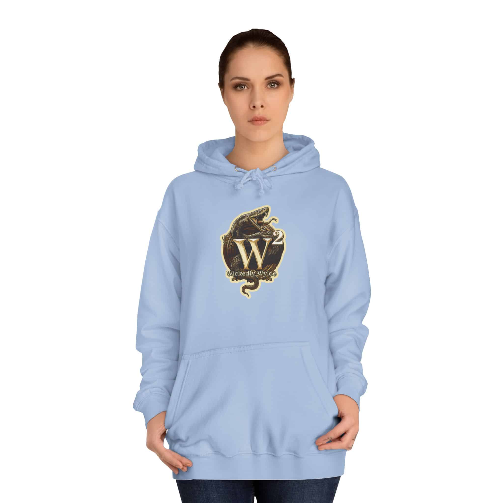 Cosmic Dolphins WD-D008 By Wyldesigns Unisex College Hoodie - Image 52