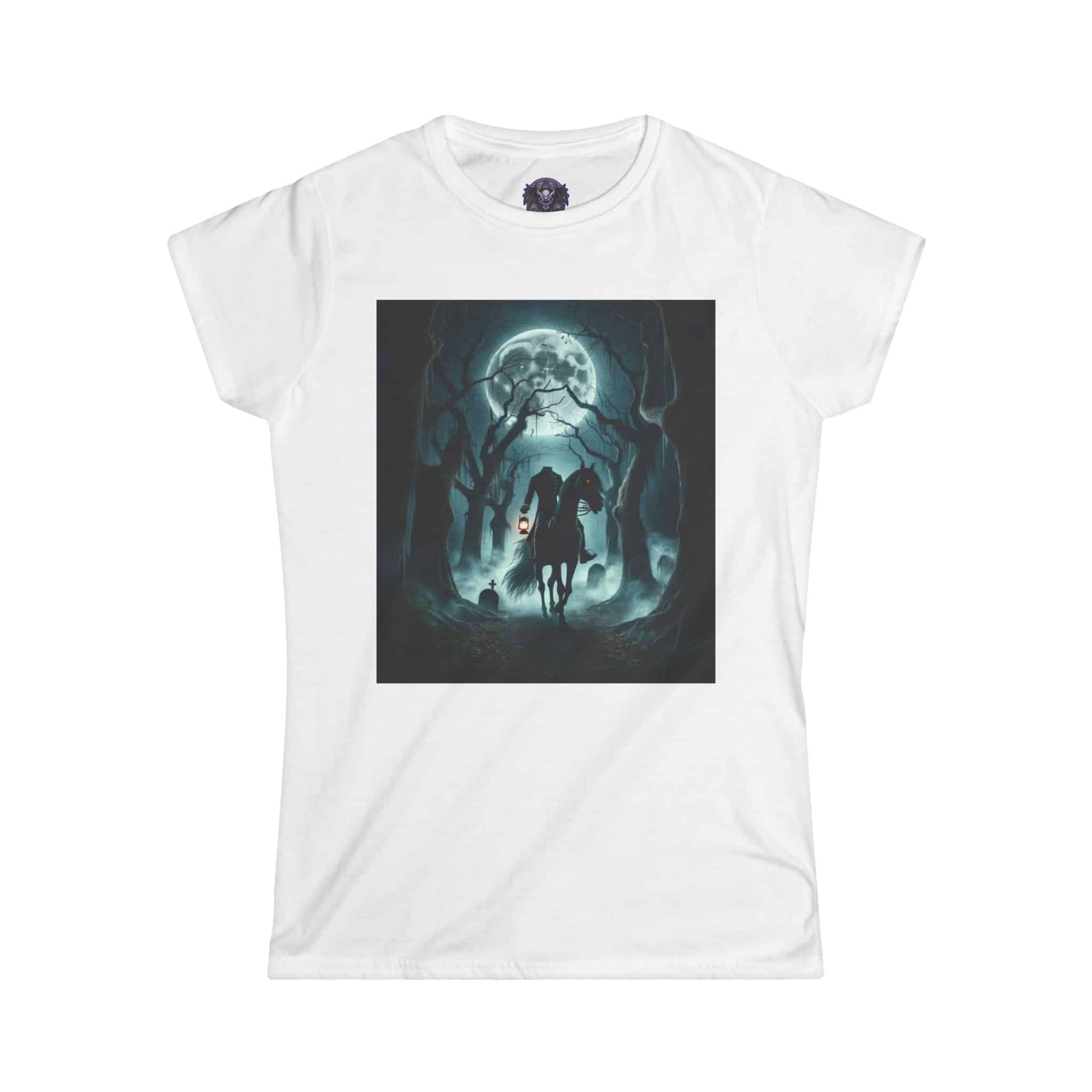Headless Horseman Of Sleepy Hollow #DZ-HH-002 Women's Softstyle Tee - Image 4