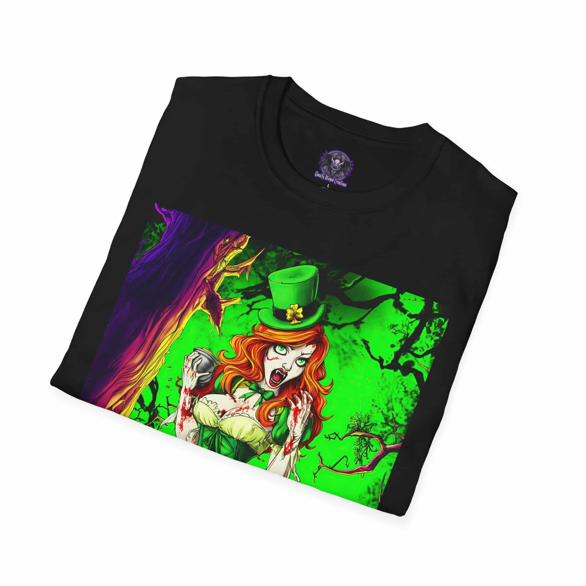Undead Angels Leprechaun Queen Fiona Classic Reborn Style II Unisex T-Shirt - Image 12