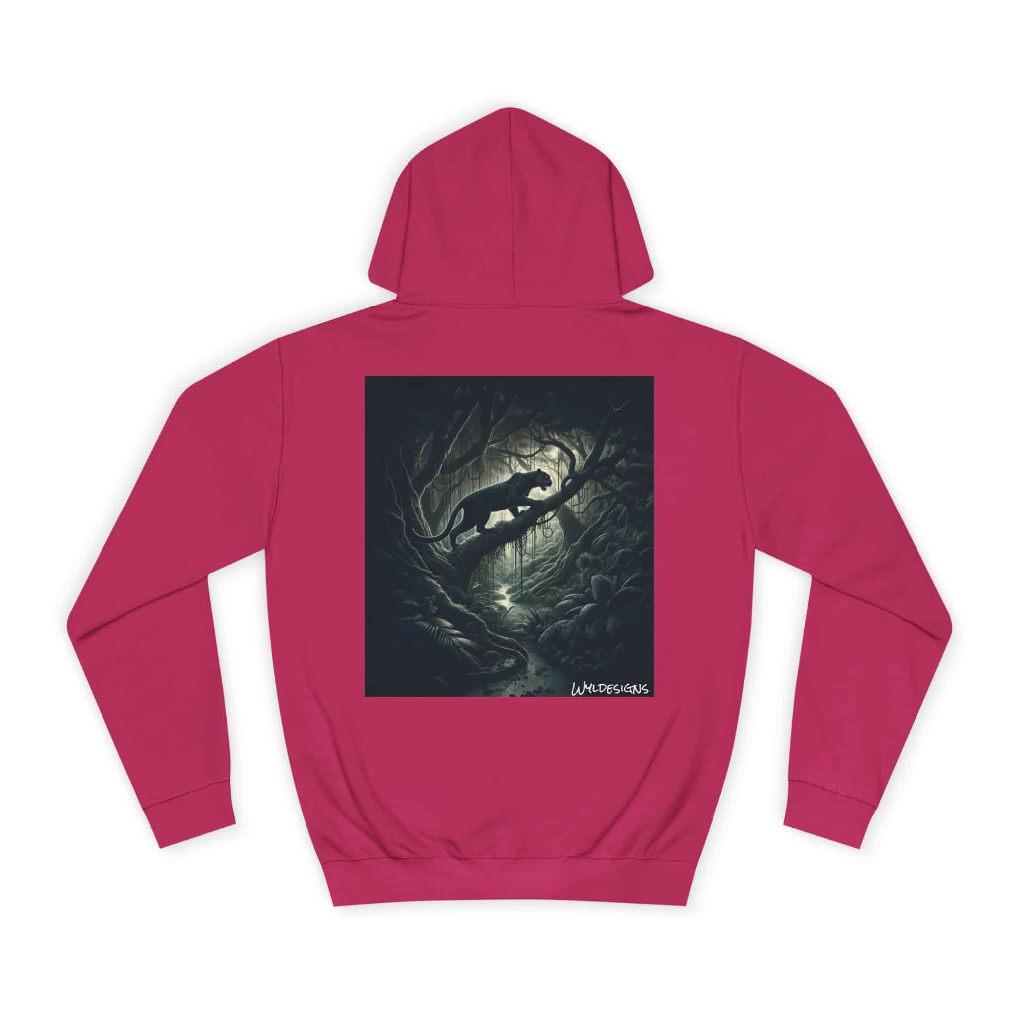 Black Panther WD-D002 By Wyldesigns Unisex College Hoodie - Image 62