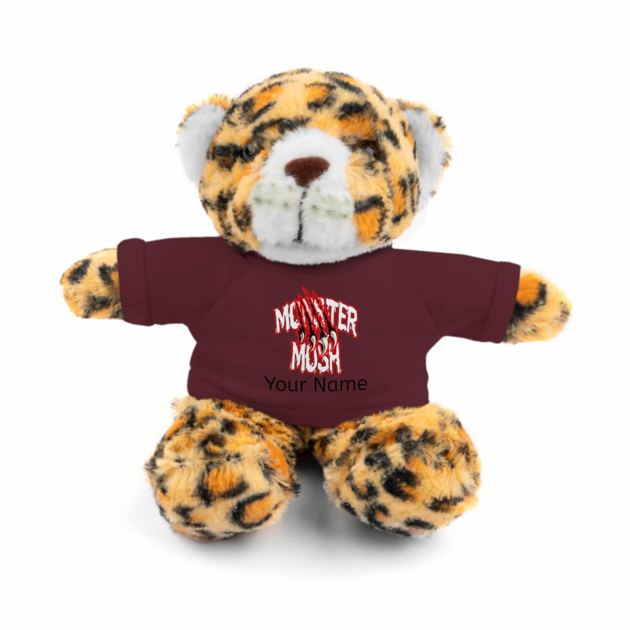Personalized 8 Inch Stuffed Animals Wearing Monster Mosh Tee Assortment - Image 73