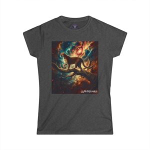 Cosmic Leopard WD-D011 By Wyldesigns Women's Softstyle Tee