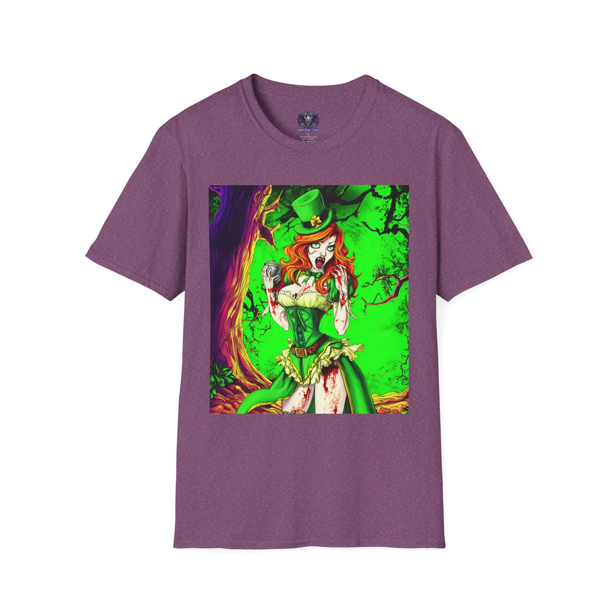 Undead Angels Leprechaun Queen Fiona Classic Reborn Style II Unisex T-Shirt - Image 45