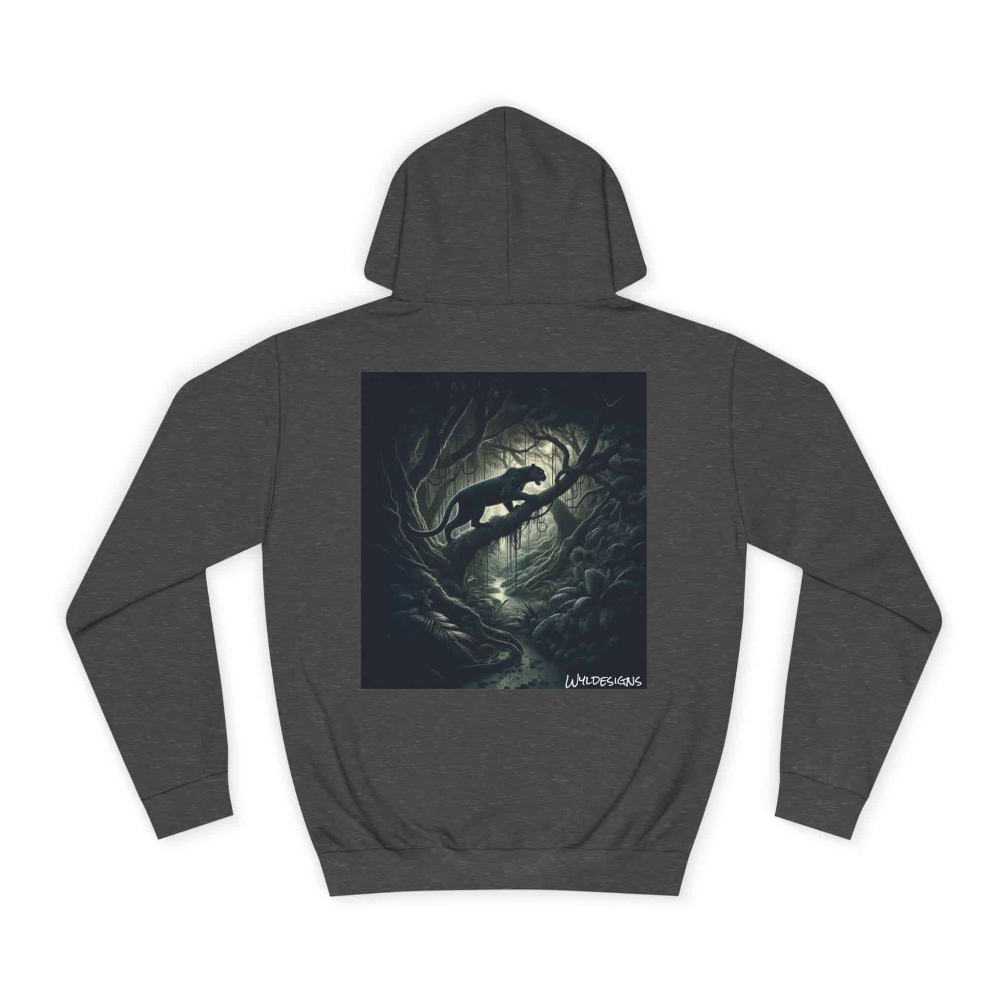 Black Panther WD-D002 By Wyldesigns Unisex College Hoodie - Image 14