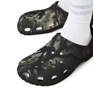 Black Panther WD-D003 By Wyldesigns - Clog Shoes