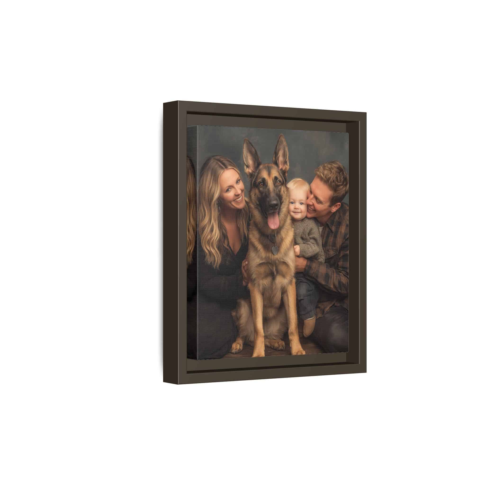 Personalized Framed Family Canvas Wall Art Vertical Multiple Sizes Available - Image 138
