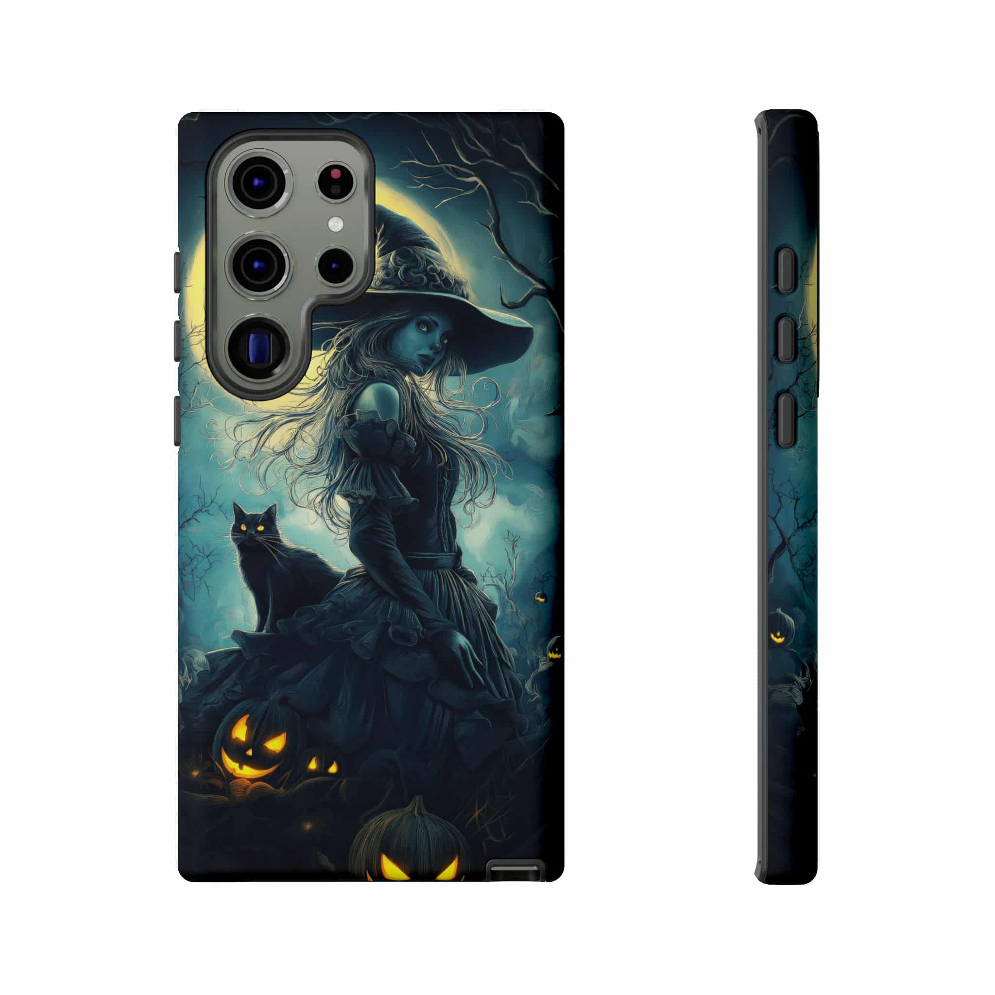 Witch With Black Cat By Moonlight #MJ-W001 Samsung S21, S22, S23, S24 Plus & Ultra Tough Cases - Image 33