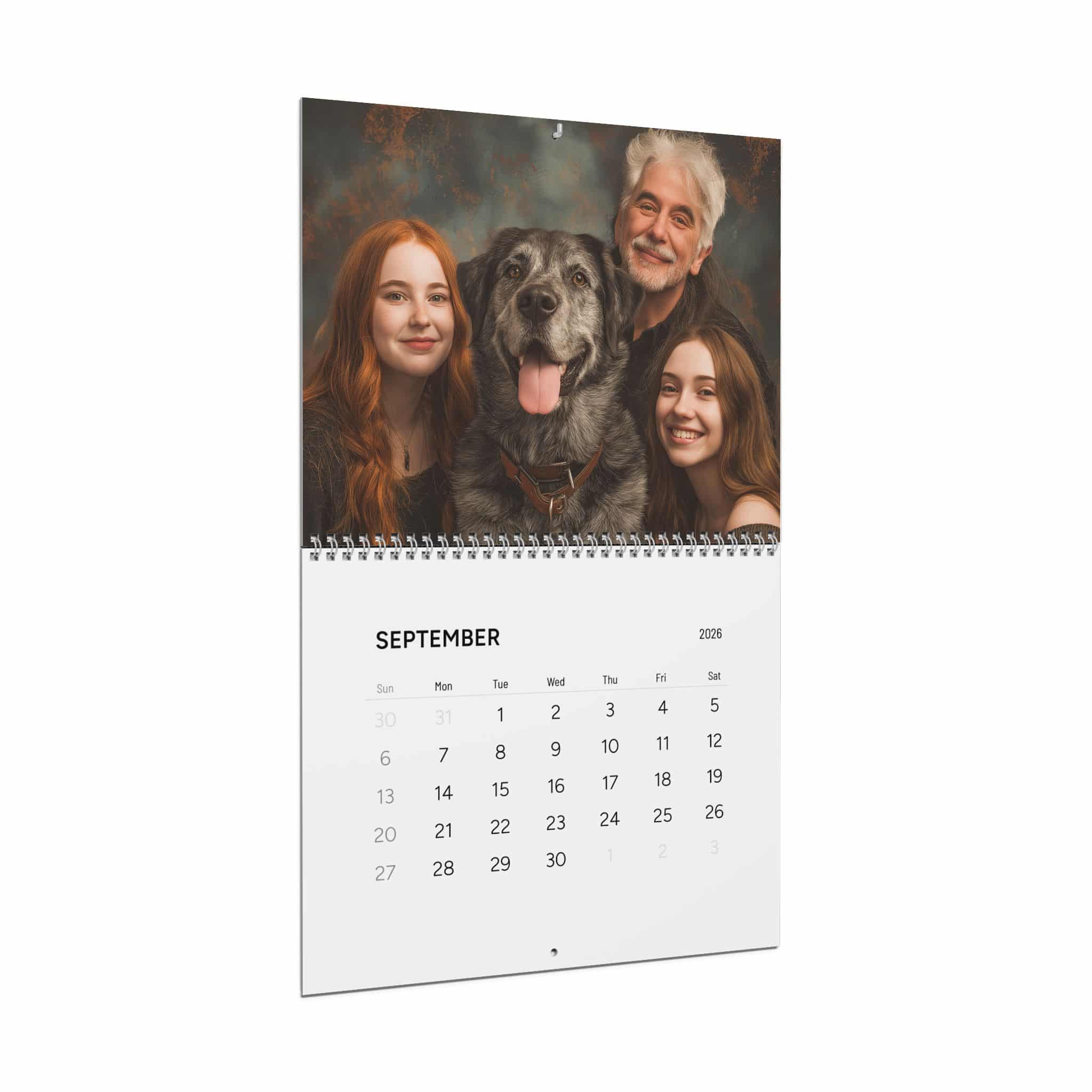 Personalized Family Wall Calendar 2026 - Image 2