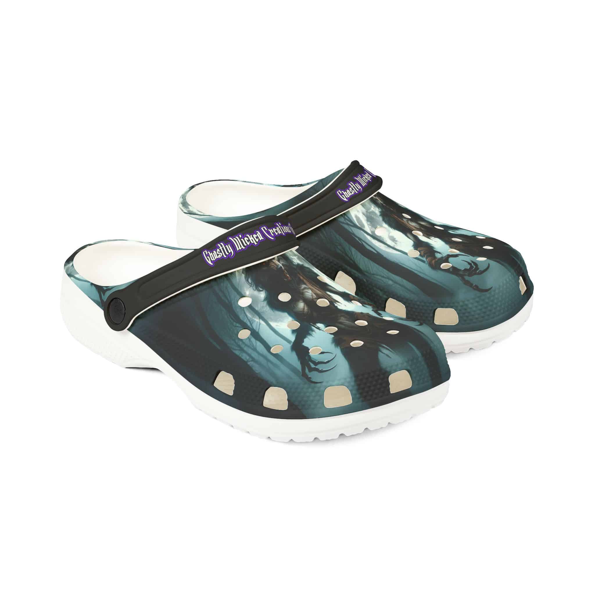 She-Werewolf Full Moon #ML-D-WW01 Clog Shoes - Image 11