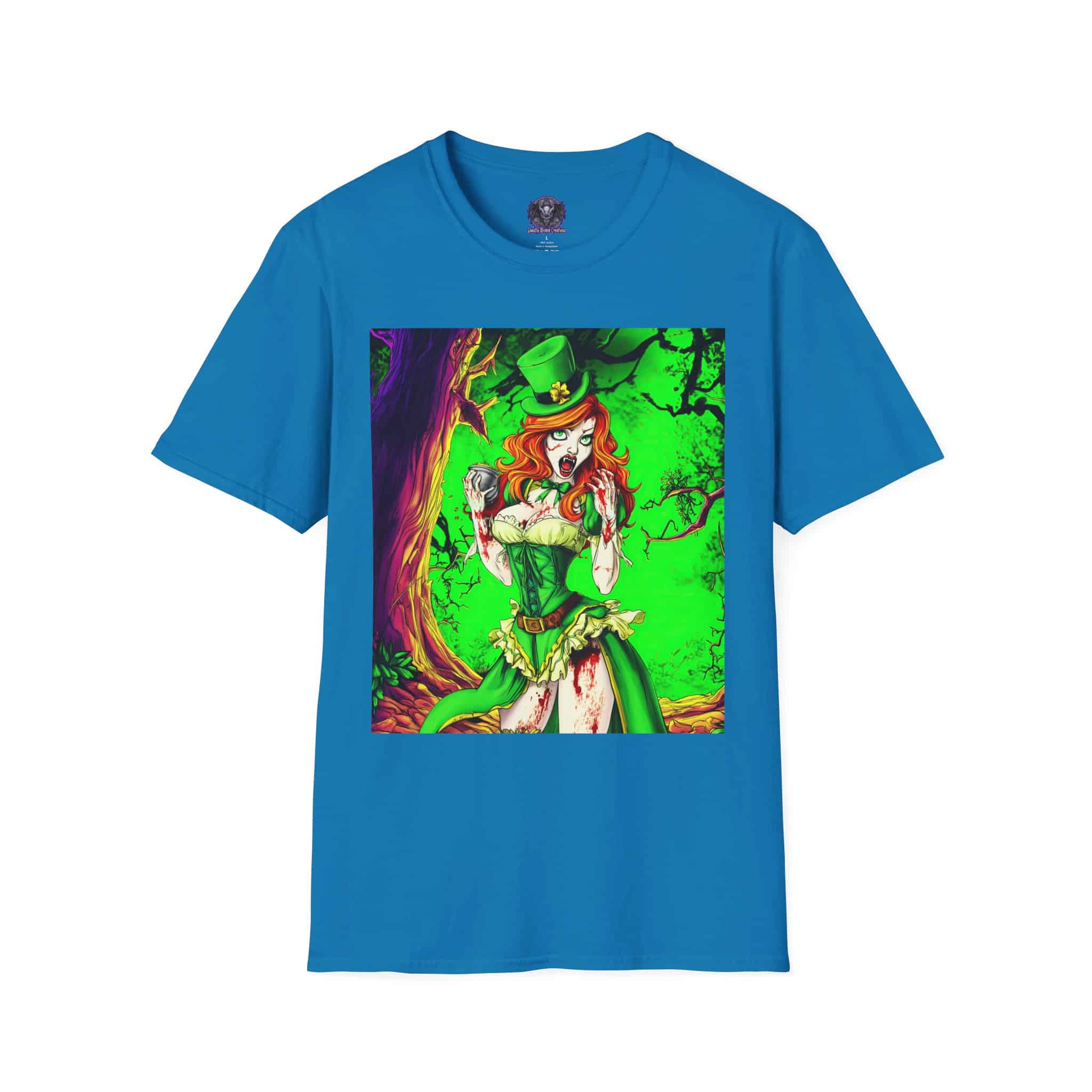Undead Angels Leprechaun Queen Fiona Classic Reborn Style II Unisex T-Shirt - Image 37