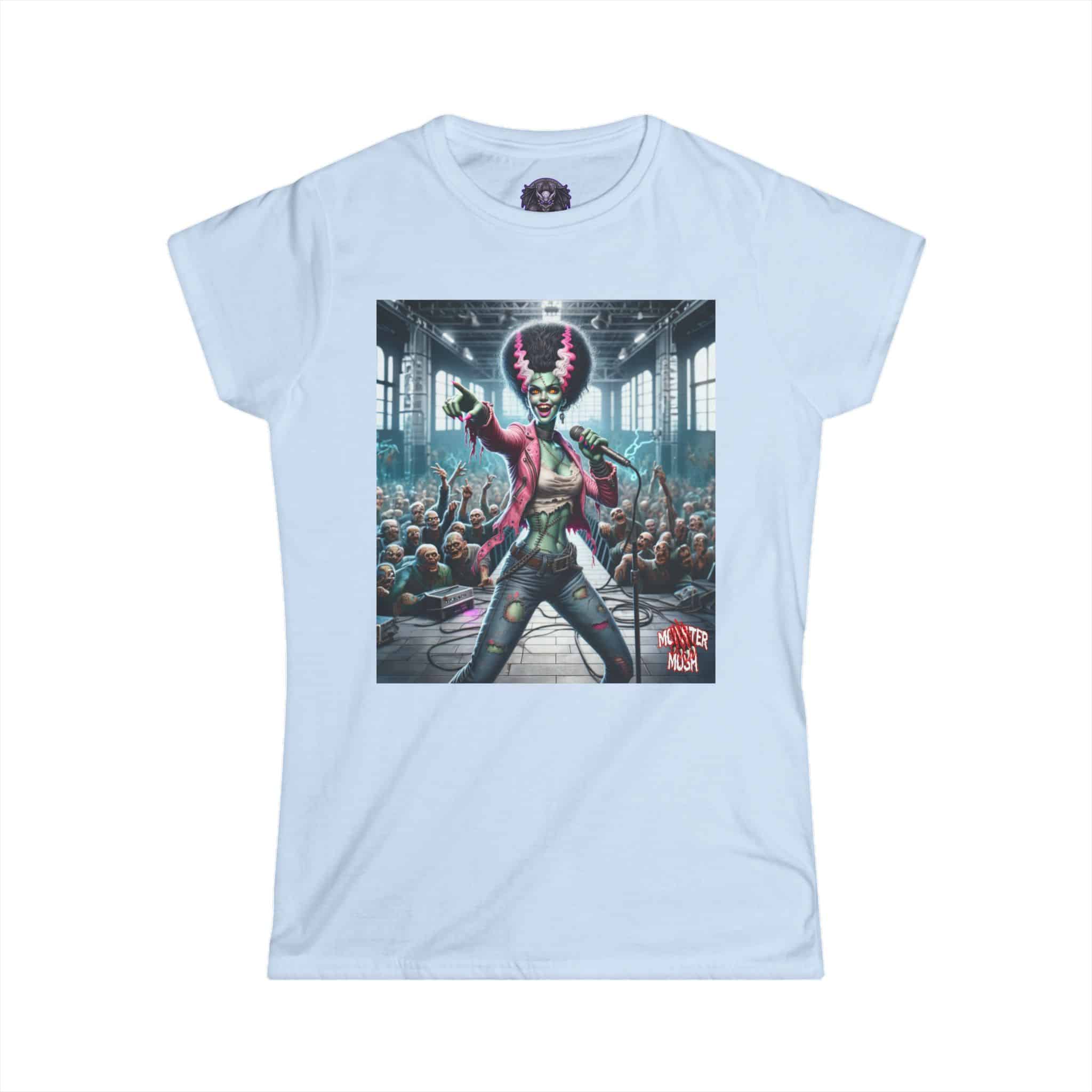 Monster Mosh 2024 Tour Lily Singer MM-D006 Women's Softstyle Tee