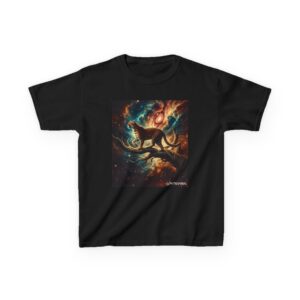 Cosmic Leopard WD-D011 By Wyldesigns Kids Heavy Cotton™ Tee