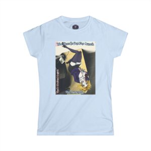 Jennifer Undead Angel Zombie Administrative Assistant – Classic Art w/Text Re-Issue Women's Softstyle Tee