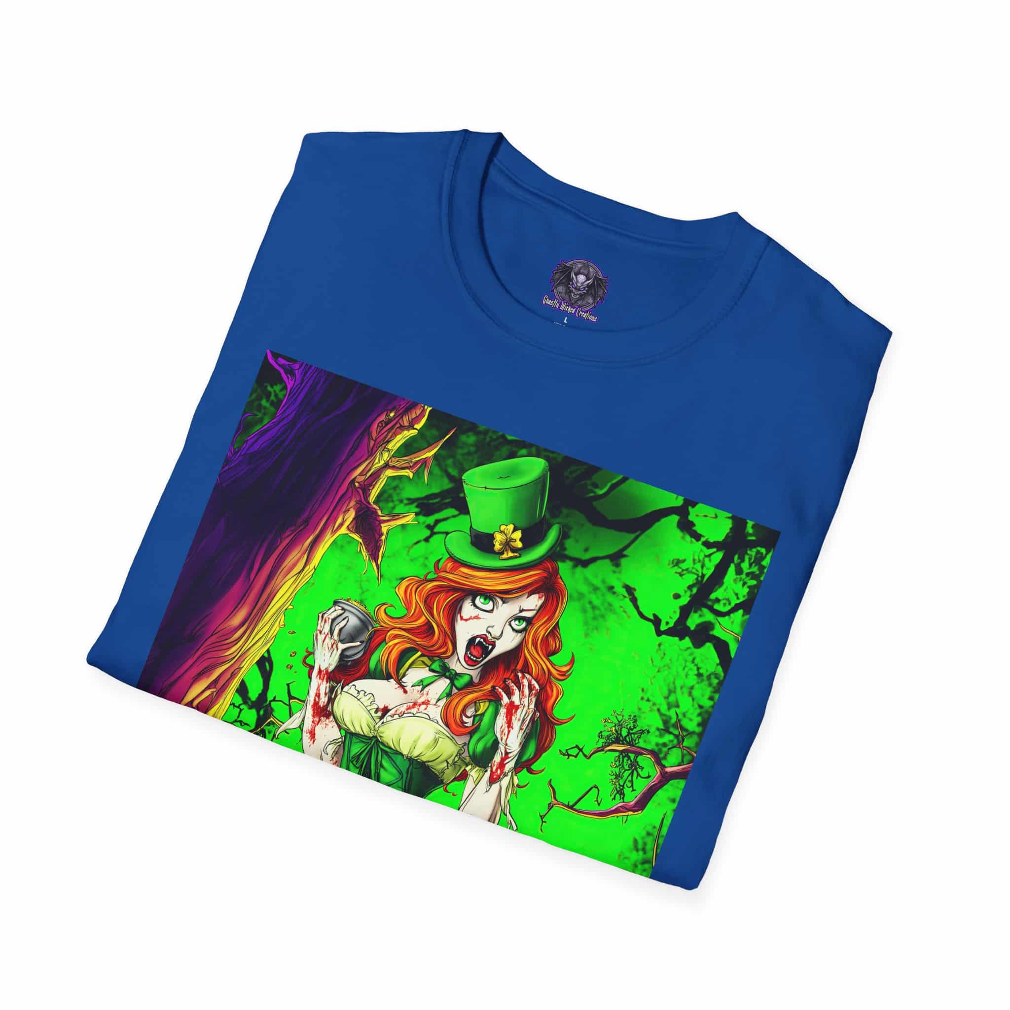 Undead Angels Leprechaun Queen Fiona Classic Reborn Style II Unisex T-Shirt - Image 56