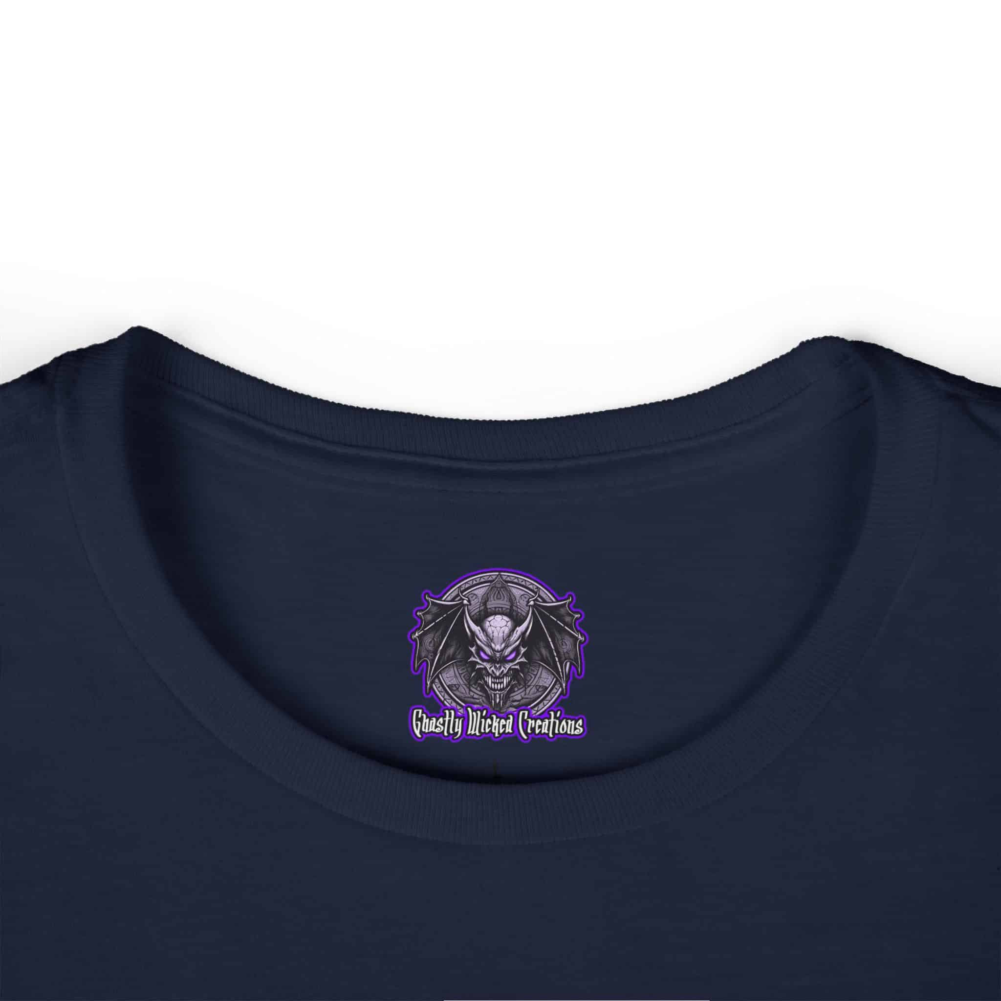 Buffy Undead Angel Zombie Cheerleader – Classic Art w/Text Re-Issue Women's Softstyle Tee - Image 8